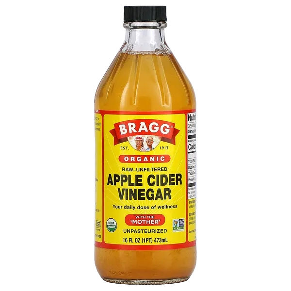 Bragg, Органический яблочный уксус с «матерью», 16 жидких унций (473 мл) (00116) купить
