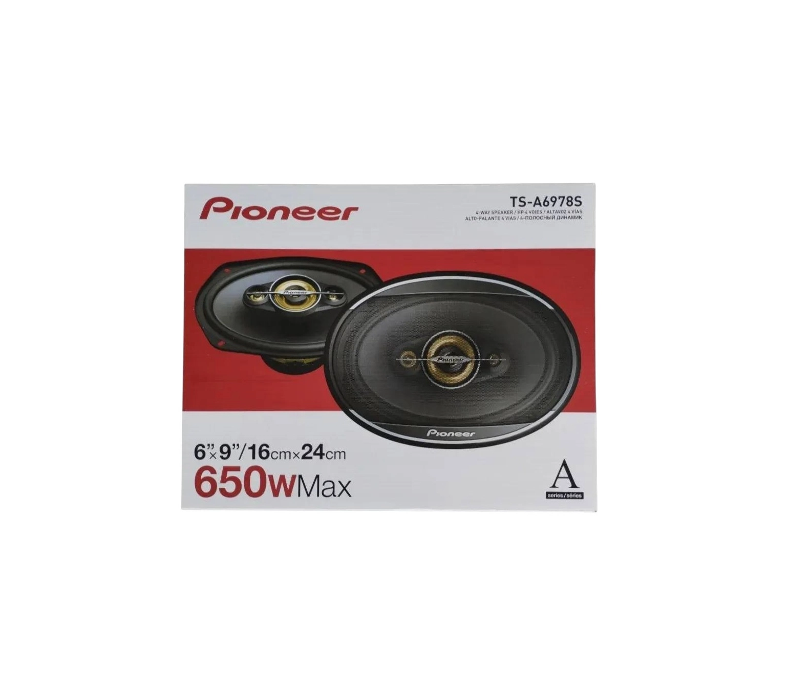 Динамики Pioneer TS-A6978S, 650 Вт, 4-полосный купить