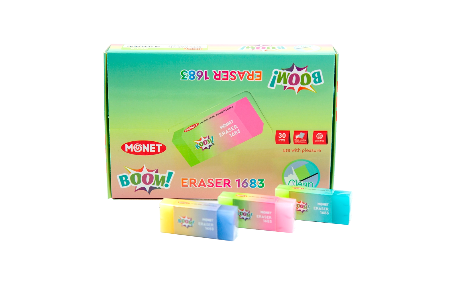 O‘chirgich rezinka "BOOM" ER1683 (1 dona) sotib olish