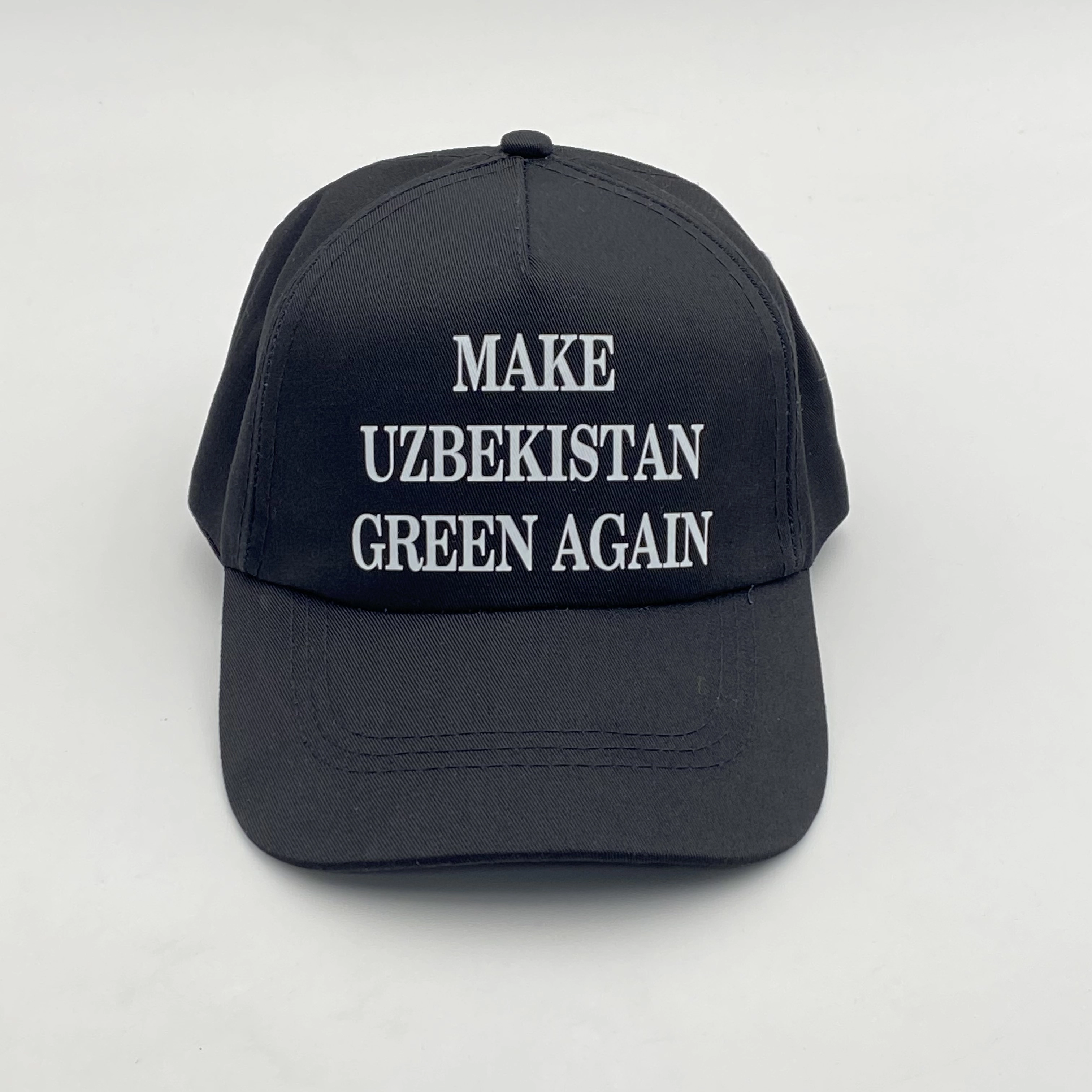 Make Uzbekistan Green Again qora kepkasi arzon