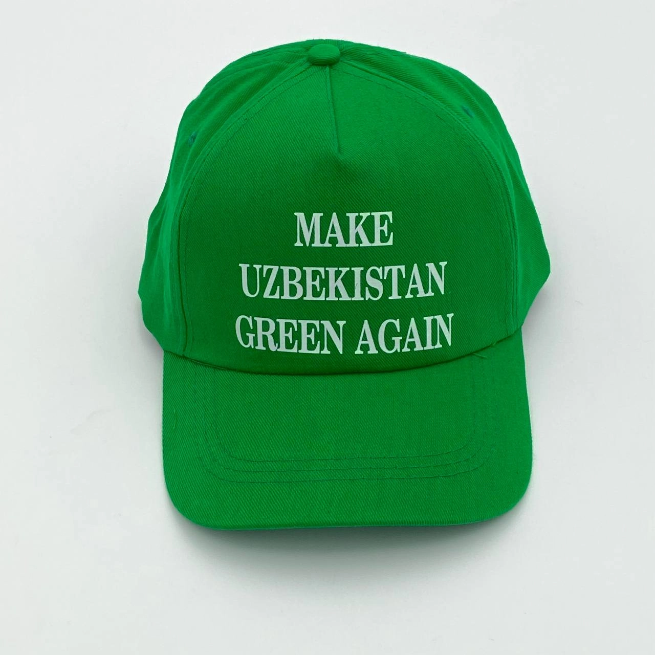 Make Uzbekistan Green Again yashil kepkasi arzon