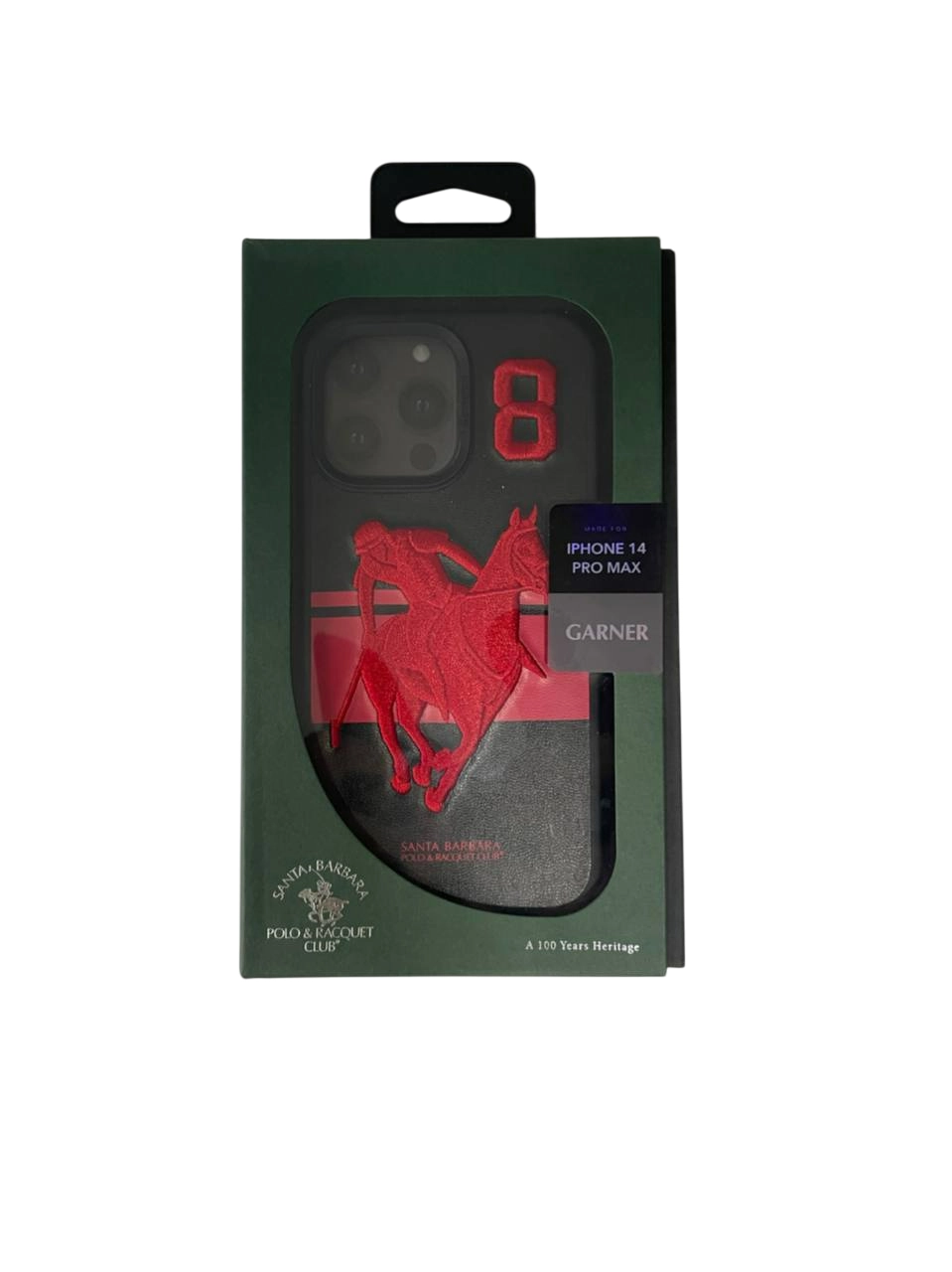 Чехол с вышивкой "GARNER" Santa Barbara Polo для iPhone 14 Pro max онлайн