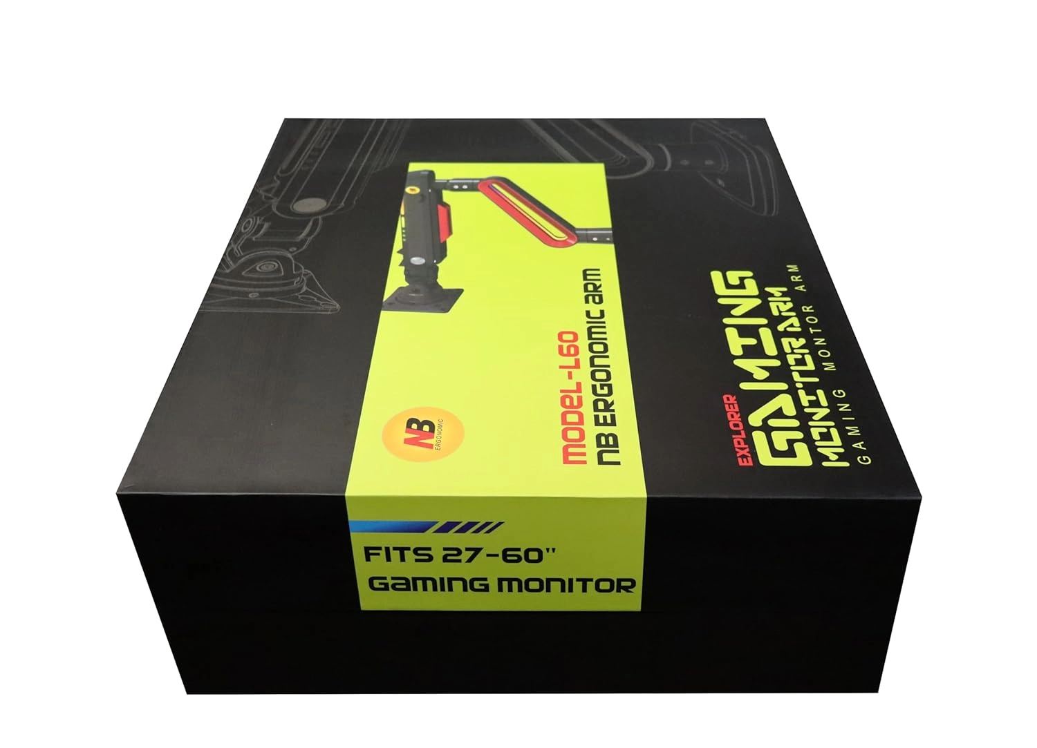 Кронштейн для монитора NB North Bayou L60 RGB (32"- 60") , Black характеристики