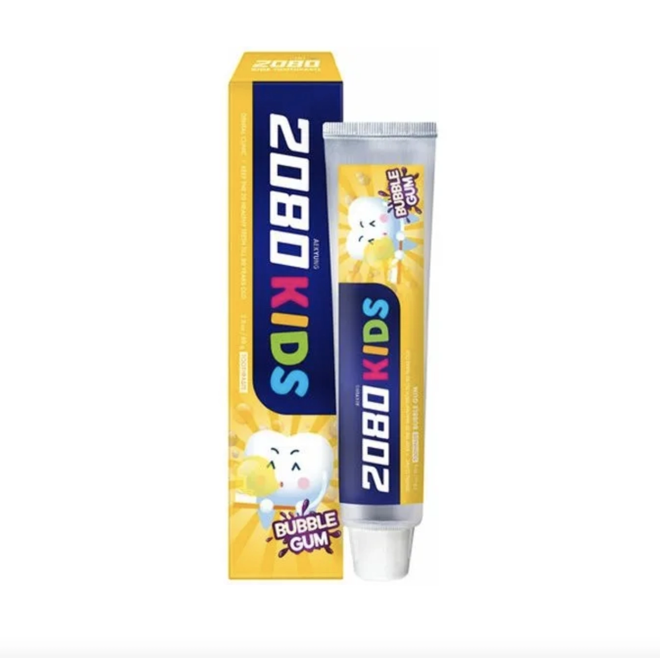 Bolalar tish pastasi Dental Clinic 2080, Bubble Gum, 80g sotib olish