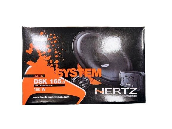 Hertz System DCX 165.3 160w avtomobil karnaylari bo'lib to'lash
