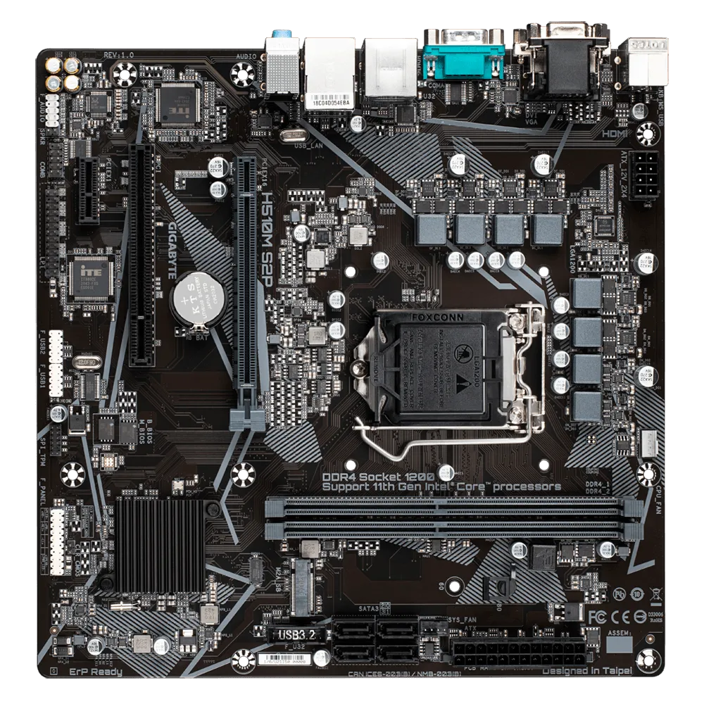 Материнская плата Gigabyte H510M S2P DDR4 LGA1200 недорого