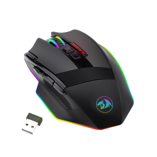 Redragon Sniper PRO Black Wireless USB sichqonchasi sotib olish