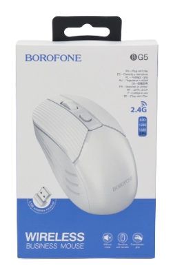 Беспроводная мышь Borofone BG5 White онлайн