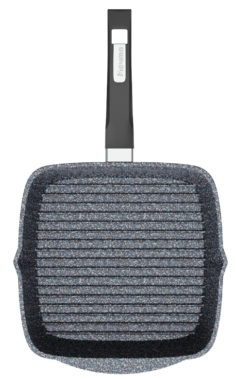 Olinmaydigan tutqichli va qopqog'i bilan kvadrat Toʻq koʻk Mechta tovasi (28sm) onlayn