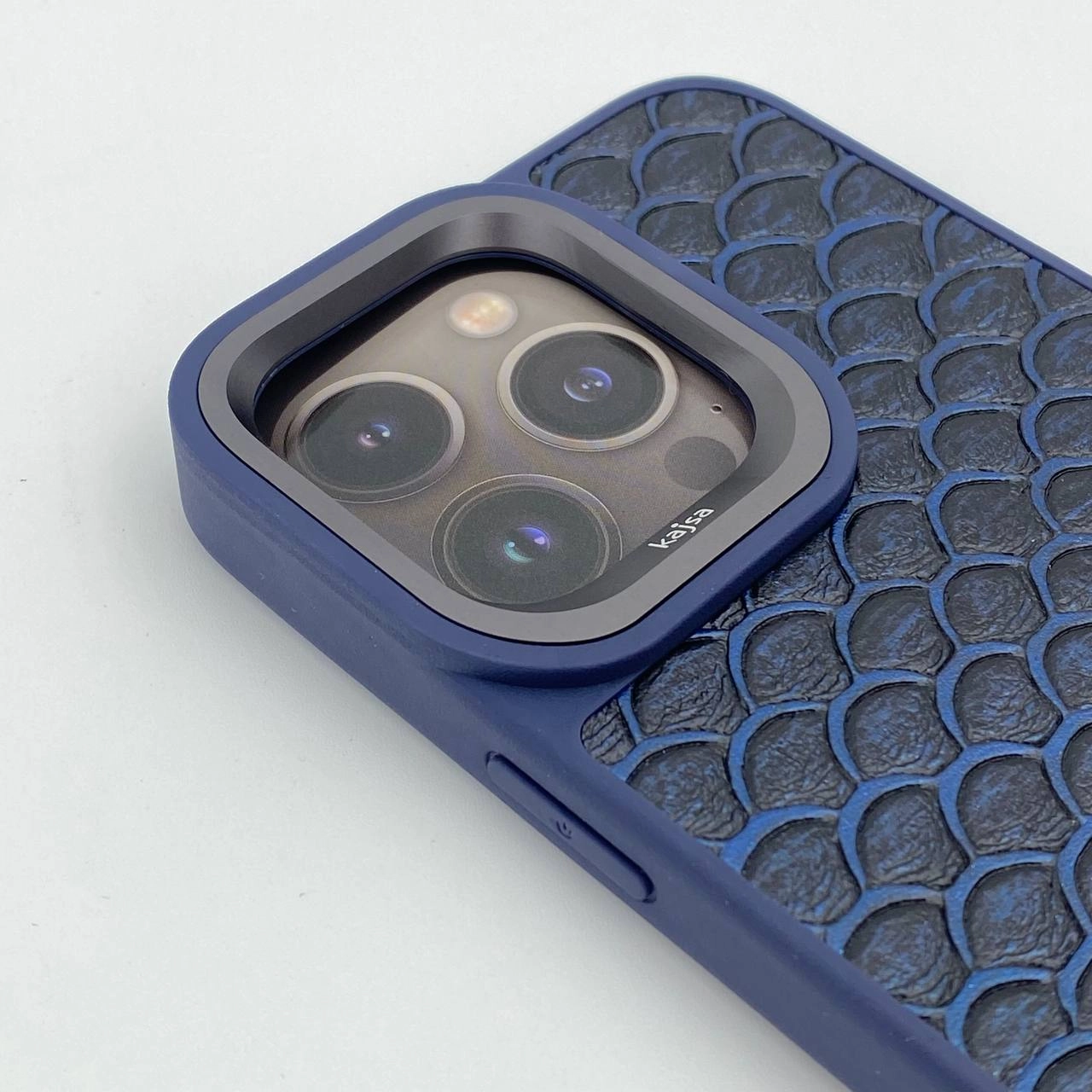 iPhone 15 Pro uchun Kajsa Glamorous Collection Mermaid ko'k g'ilofi O'zbekistonda