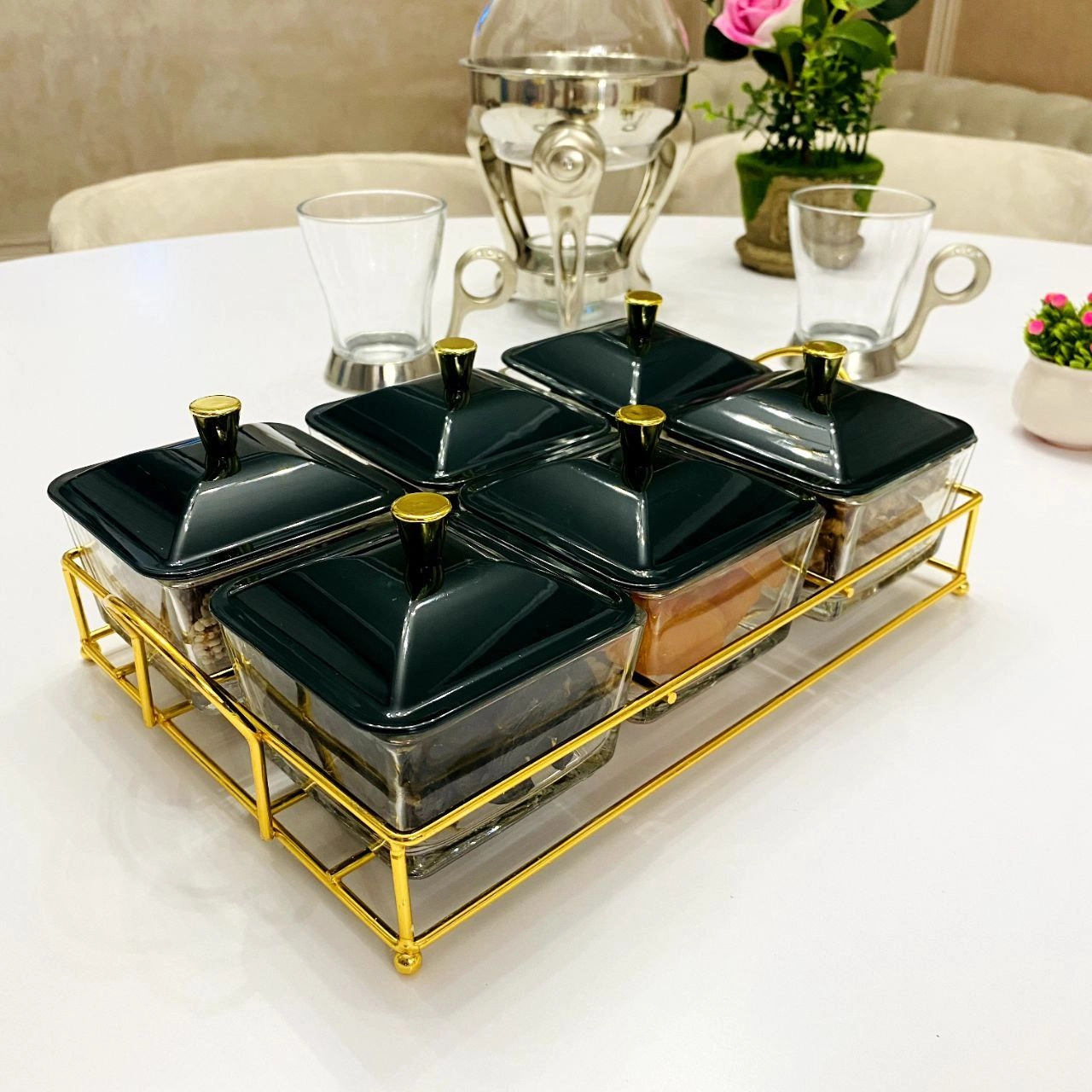 Стеклянное Блюдо для десертов 51017-2  Life Smile недорого