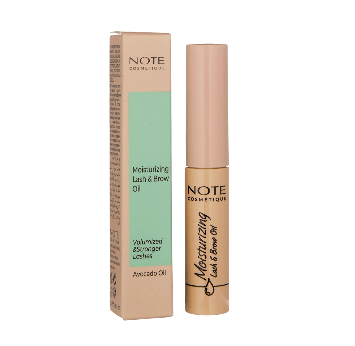 NOTE MOISTURIZING LASH & BROW OIL (2.5 ml) qosh va kipriklar uchun yog' sotib olish