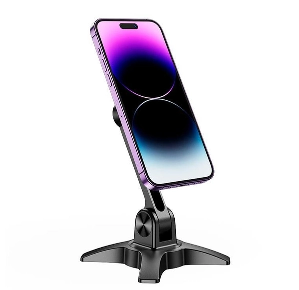 Hoco HD2 qora rangli smartfon va planshet uchun ish stoli tagligi arzon