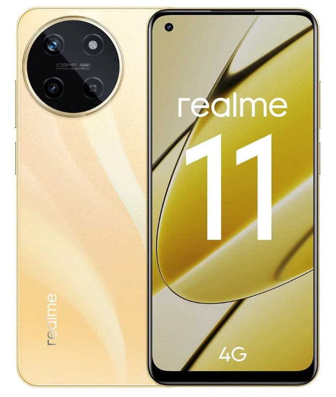 Смартфон Realme 11 8/256GB Золотистый купить