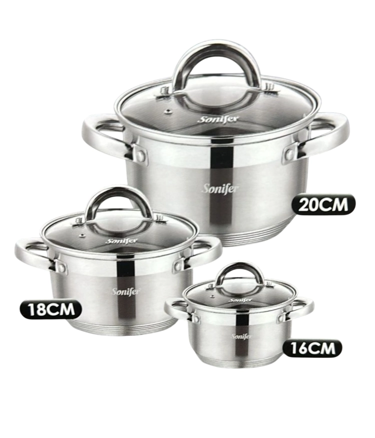 Набор кастрюль Sonifer SF-1132 купить
