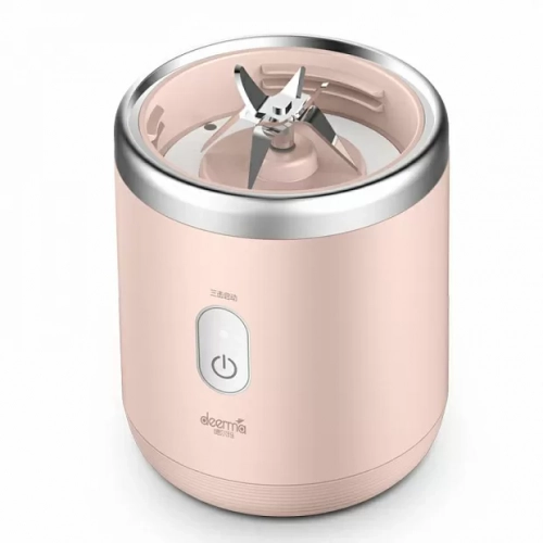 Беспроводной блендер Xiaomi Deerma mini juice Blender (Pink) в Узбекистане