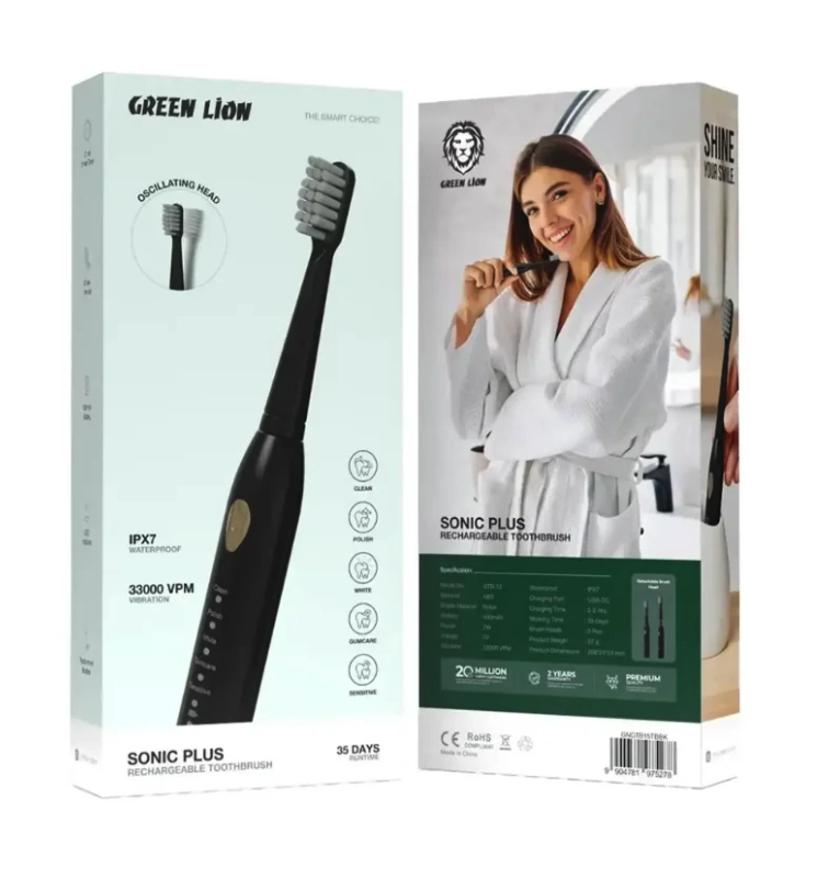 Электрическая зубная щетка Green Lion Sonic Plus недорого