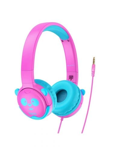 HOCO W31 (pushti) bolalar uchun simli quloqchini sotib olish