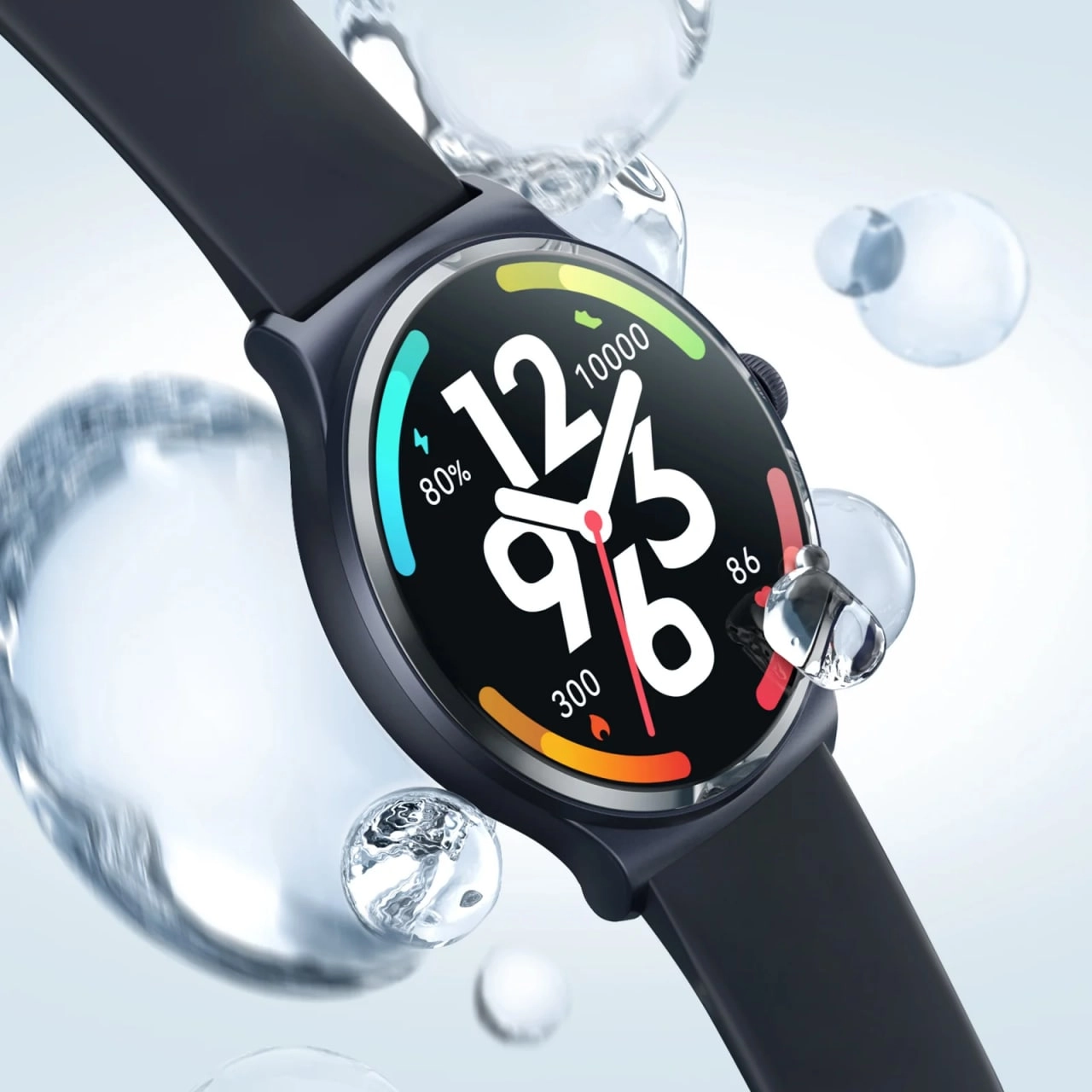 Haylou Solar Lite qora smart soati O'zbekistonda