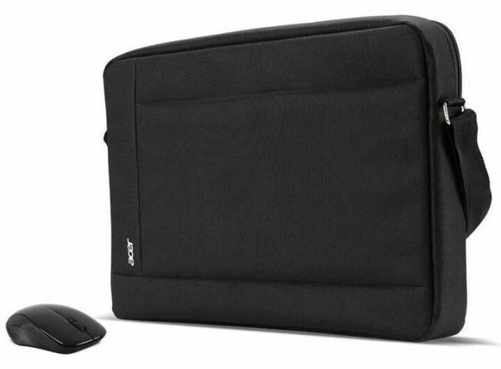 Сумка для ноутбука Acer Starter Kit 17" BELLY BAND + Мышь Acer Starter Kit AAK920 черный недорого