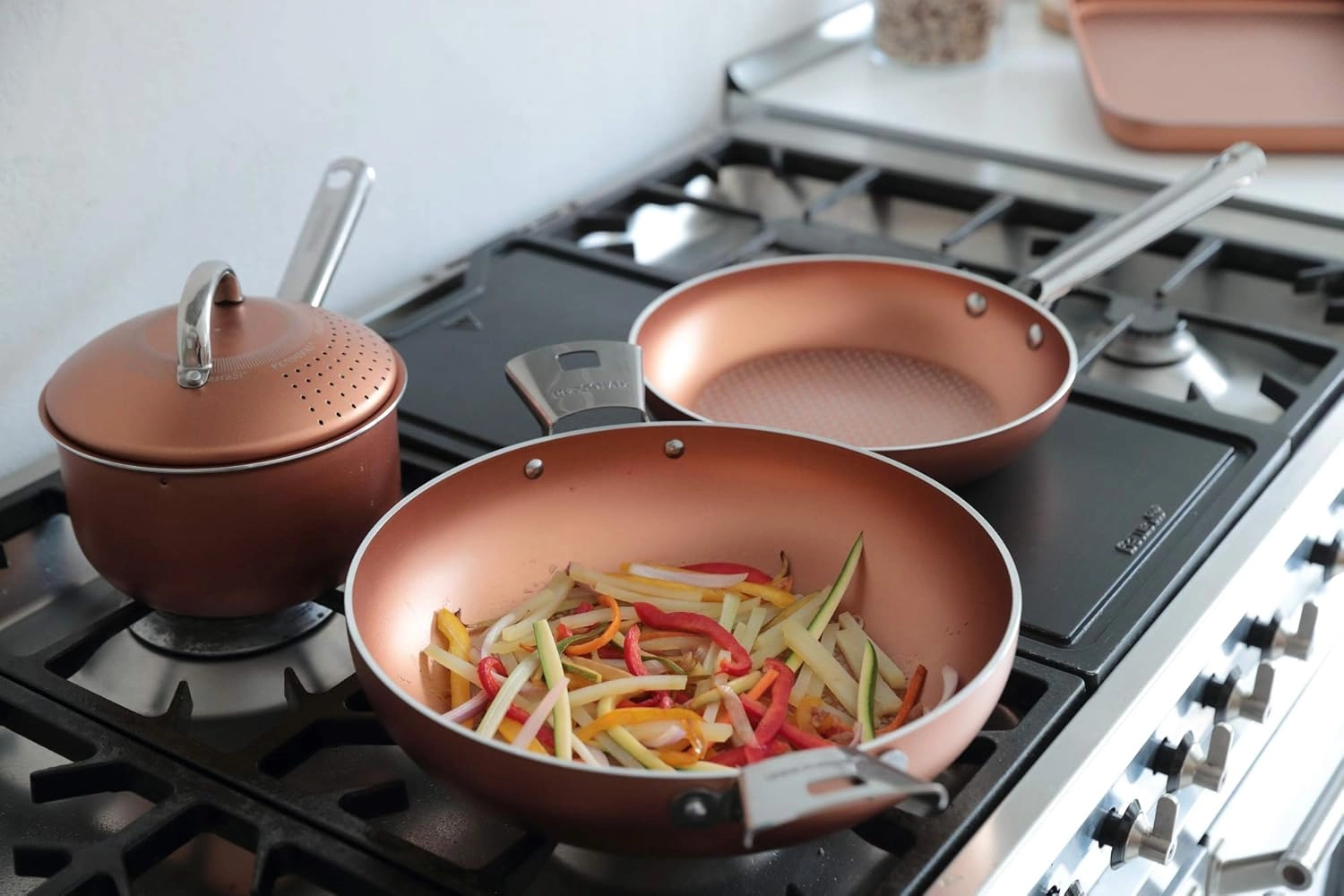 Pensofal Cuprum  tova va kostryulkalar to'plami 9 dona. 6720 arzon