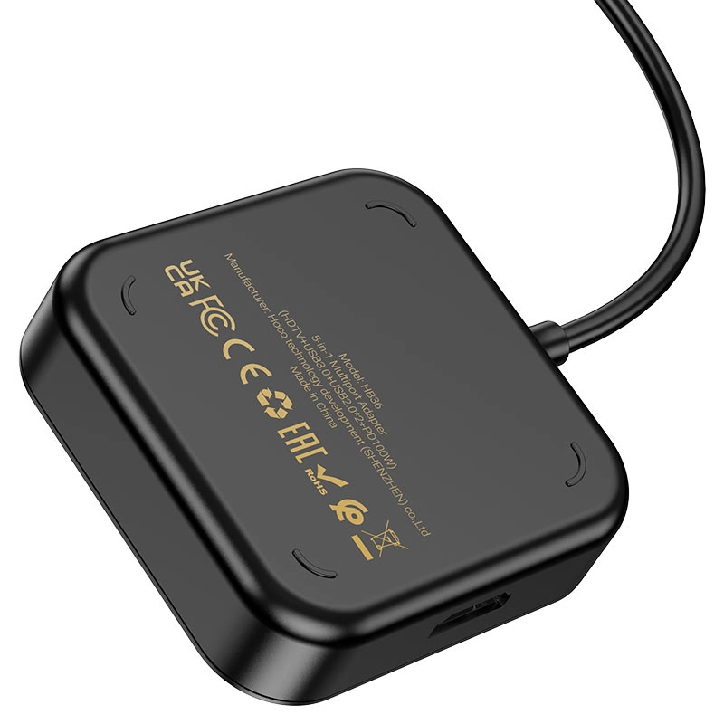 HUB-адаптер Hub Hoco HB36 Type-C 5 in 1 онлайн