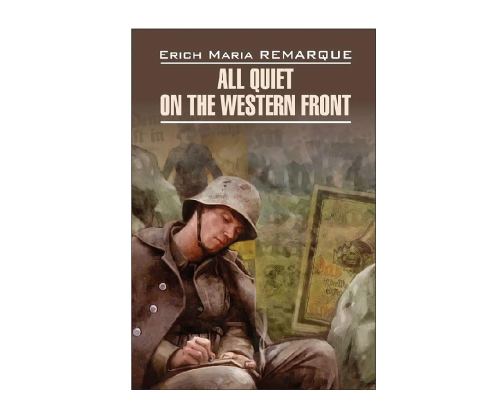 Erich Maria Remarque: All quiet on the western front - rasm №2 Erich Maria Remarque: All quiet on the western front sotib olish