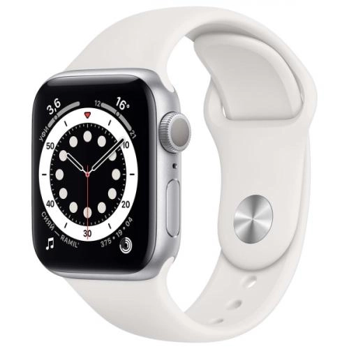 Apple Watch Series 6 GPS 44mm Gold, Silver smart-soati - rasm №7 Apple Watch Series 6 GPS 44mm Gold, Silver smart-soati narxi