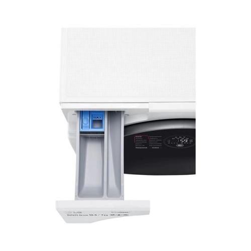 Стиральная машина LG FH-4G1JCH2N (Белая) (С сушкой) 10,5 Кг с фото