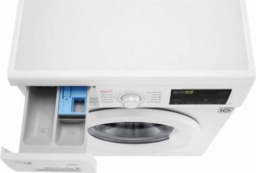 Стиральная машина LG F4J3TS0W (Белая) (Подача пара) 8 Кг доставка