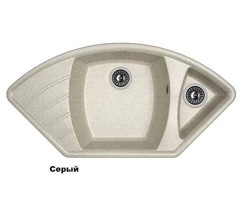 Кухонная мойка Dr. Gans "Габи" (Белый, Дюна, Латте, Серый, Терра, Терракота, Черный) доставка