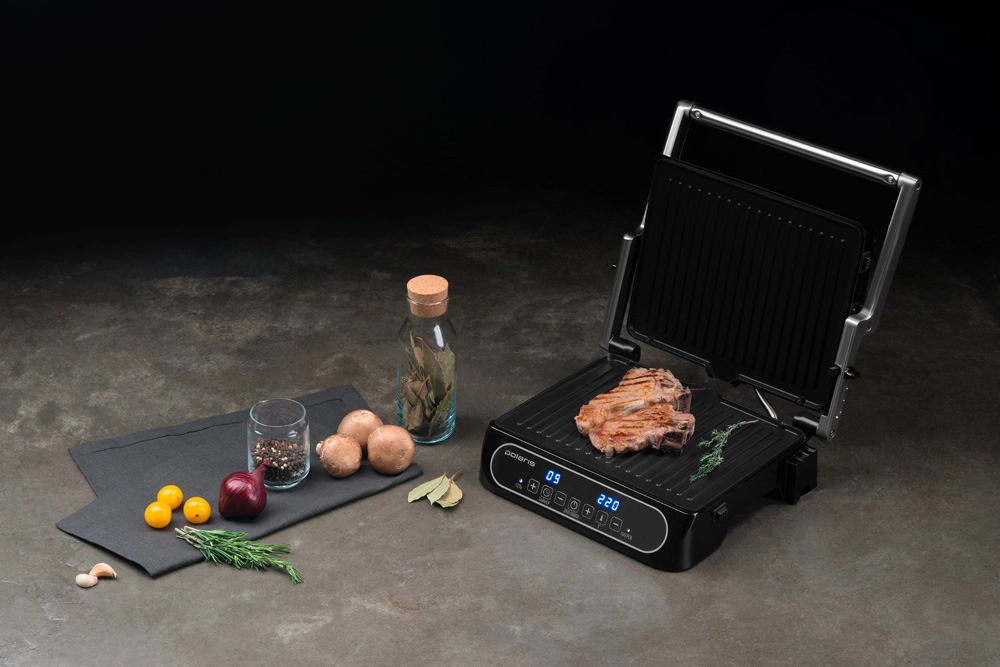 Polaris PGP 1102D gril-pressi yetkazib berish