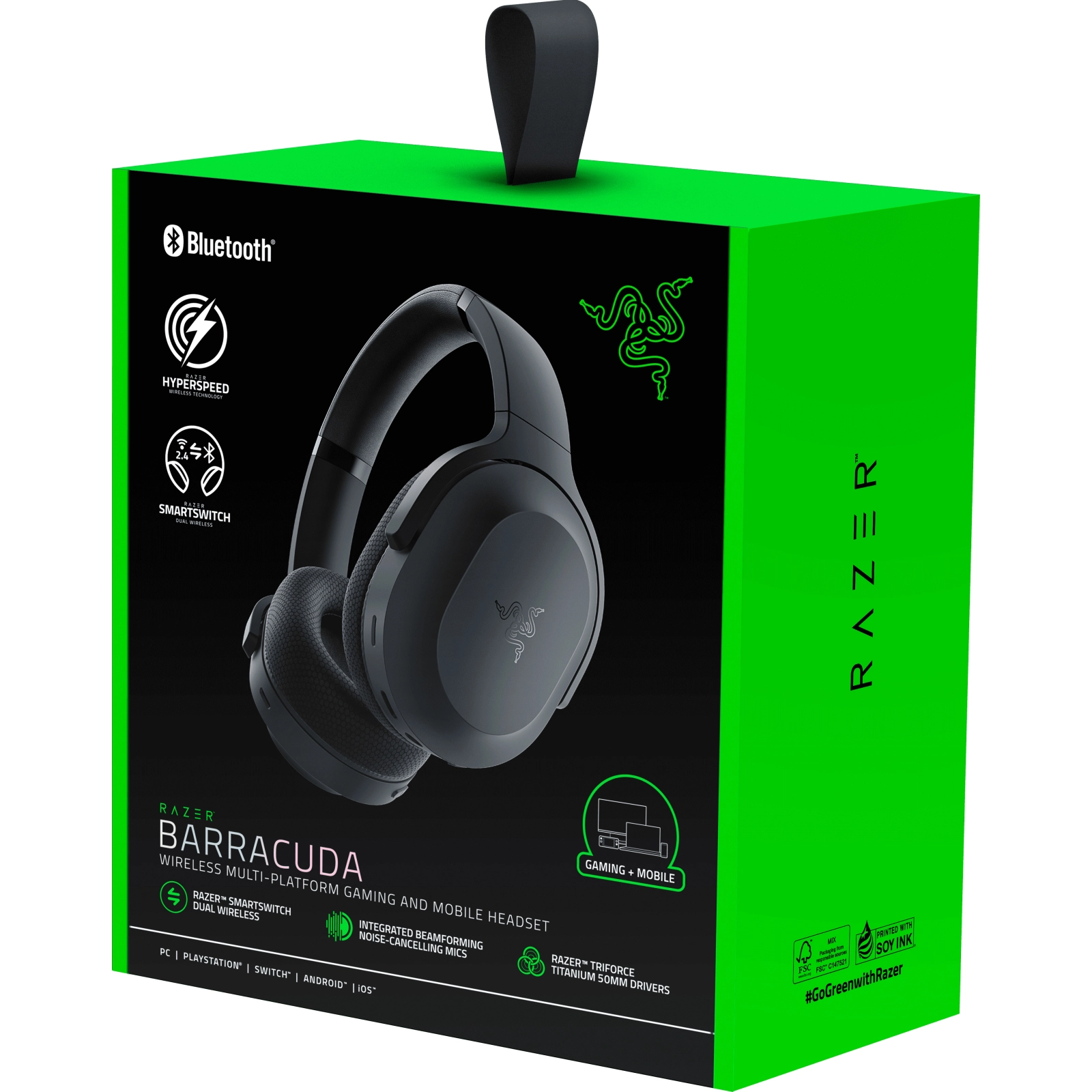 Razer Barracuda simsiz quloqchini yetkazib berish