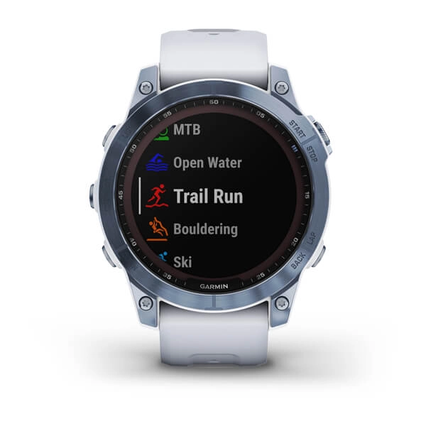 Garmin FENIX 7 Sapphire Solar Mineral blue smart-soati yetkazib berish