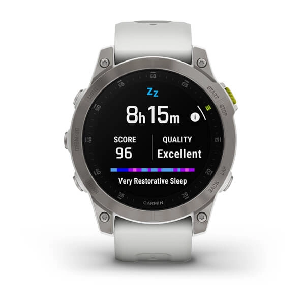 Смарт часы Garmin EPIX (Gen 2) Sapphire White titanium доставка