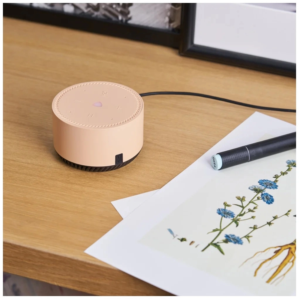 Умная колонка Яндекс Станция Лайт Beige доставка