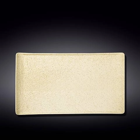 Wilmax WL‑661311/A to‘g‘riburchakli tarelkasi, 38x24,5 sm sotib olish