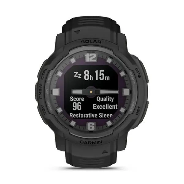 Смарт часы Garmin INSTINCT CROSSOVER SOLAR - Tactical Edition Black доставка
