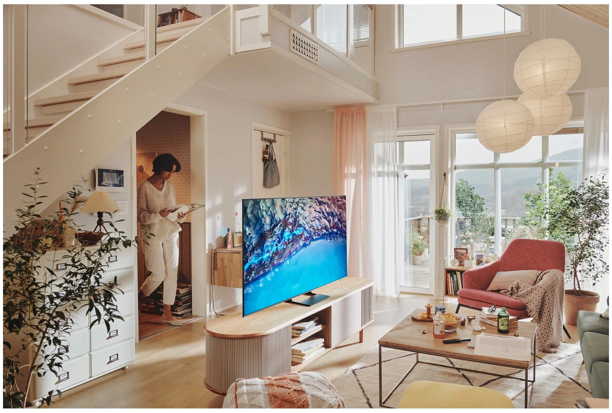 Samsung UE43BU8500U 2022 4K UHD Smart TV televizori yetkazib berish