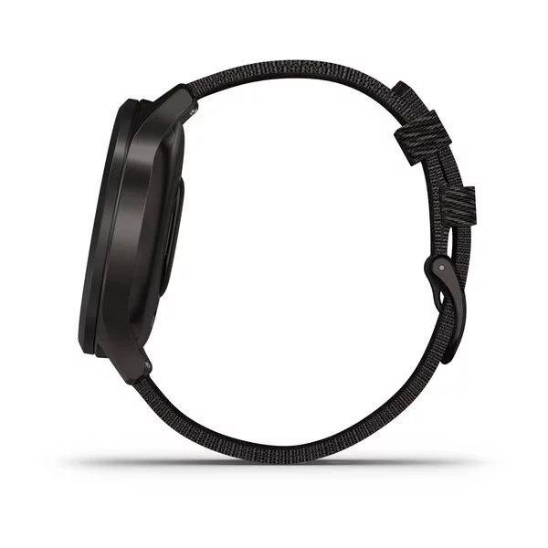 Garmin VIVOMOVE STYLE Gunmetal-Dark Gray Fabric smart-soati yetkazib berish