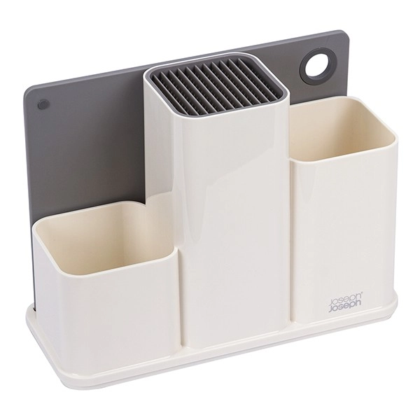 Кухонный органайзер с доской Joseph Joseph белый 85121 доставка