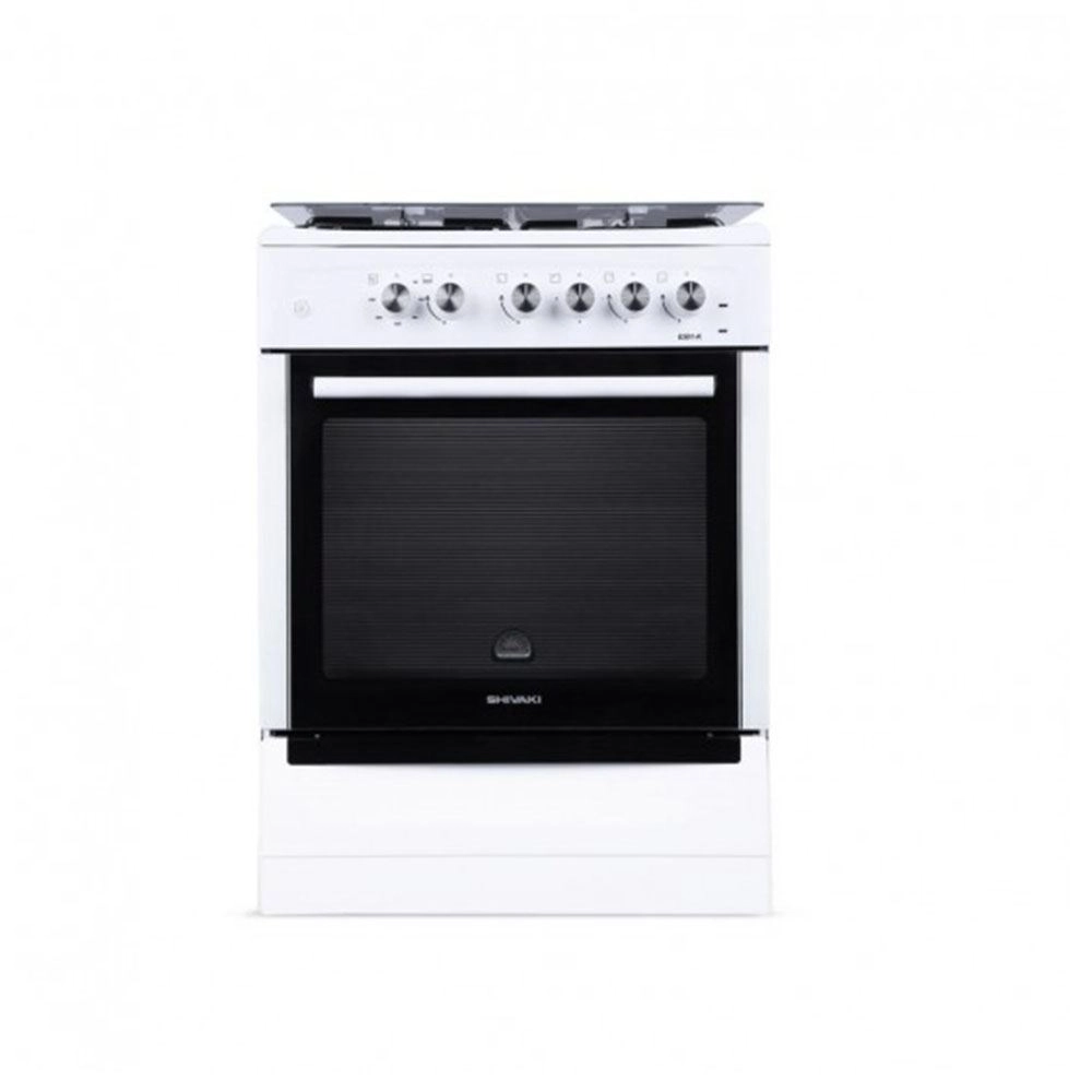 Комбинированная плита Shivaki 6300-K ГК Белая купить