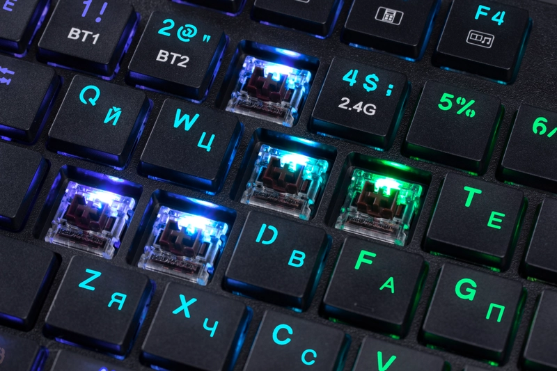 Redragon Anubis Black simli+simsiz klaviaturasi yetkazib berish