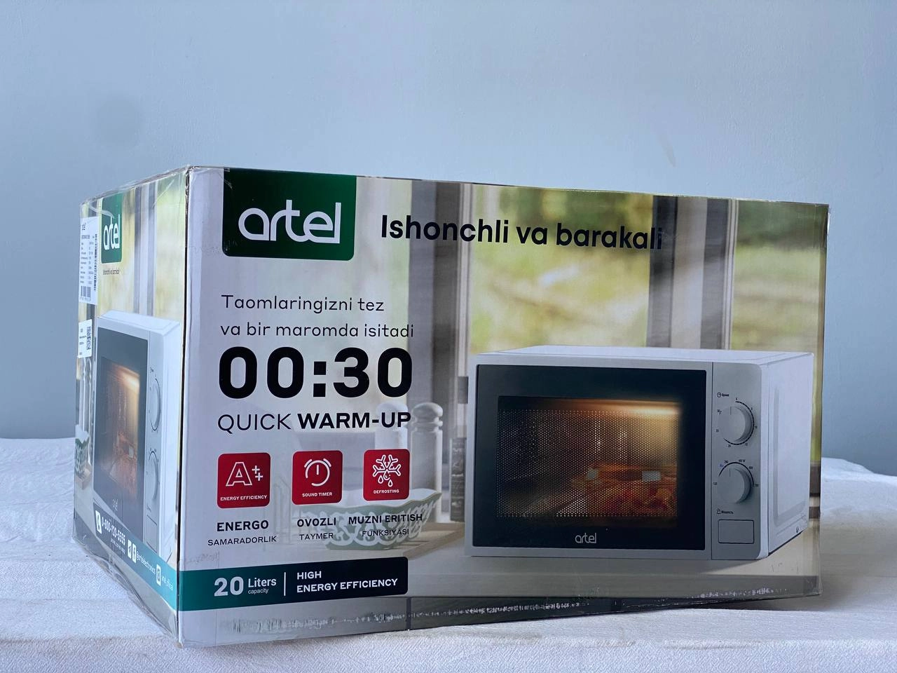 Artel 20MX63 Prime Oq mikroto‘lqinli pechi - rasm №7 Artel 20MX63 Prime Oq mikroto‘lqinli pechi narxi