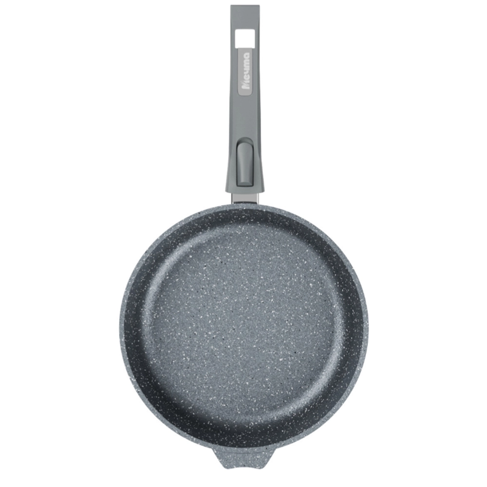 Сковорода Мечта с съемной ручкой серый (18см) купить