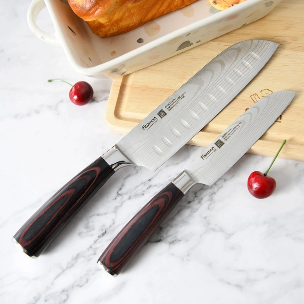 Нож сантоку Fissman Ragnitz 13 см 2828 доставка