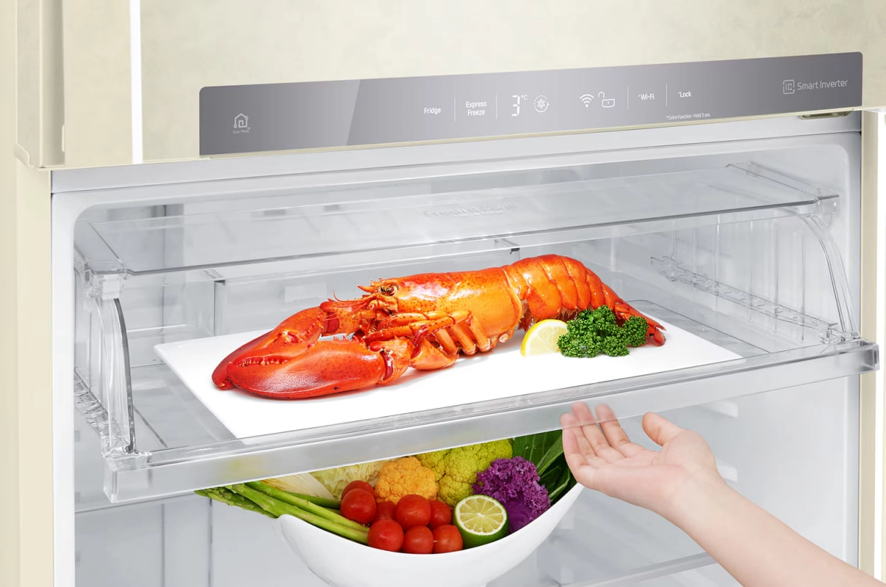 Холодильник LG GN-H702HEHL доставка