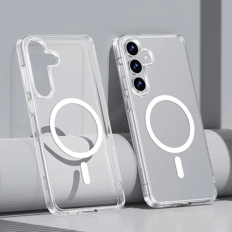 Прозрачный чехол Green Lion Magsafe Crystal Clear для Samsung Galaxy S25 Plus недорого