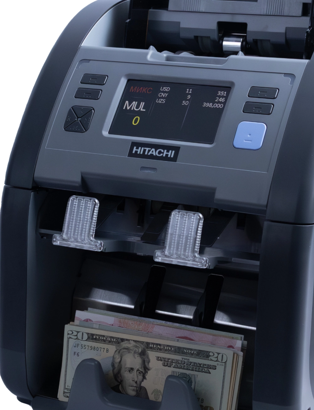 Двухкарманный сортировщик банкнот HITACHI iH-110 доставка