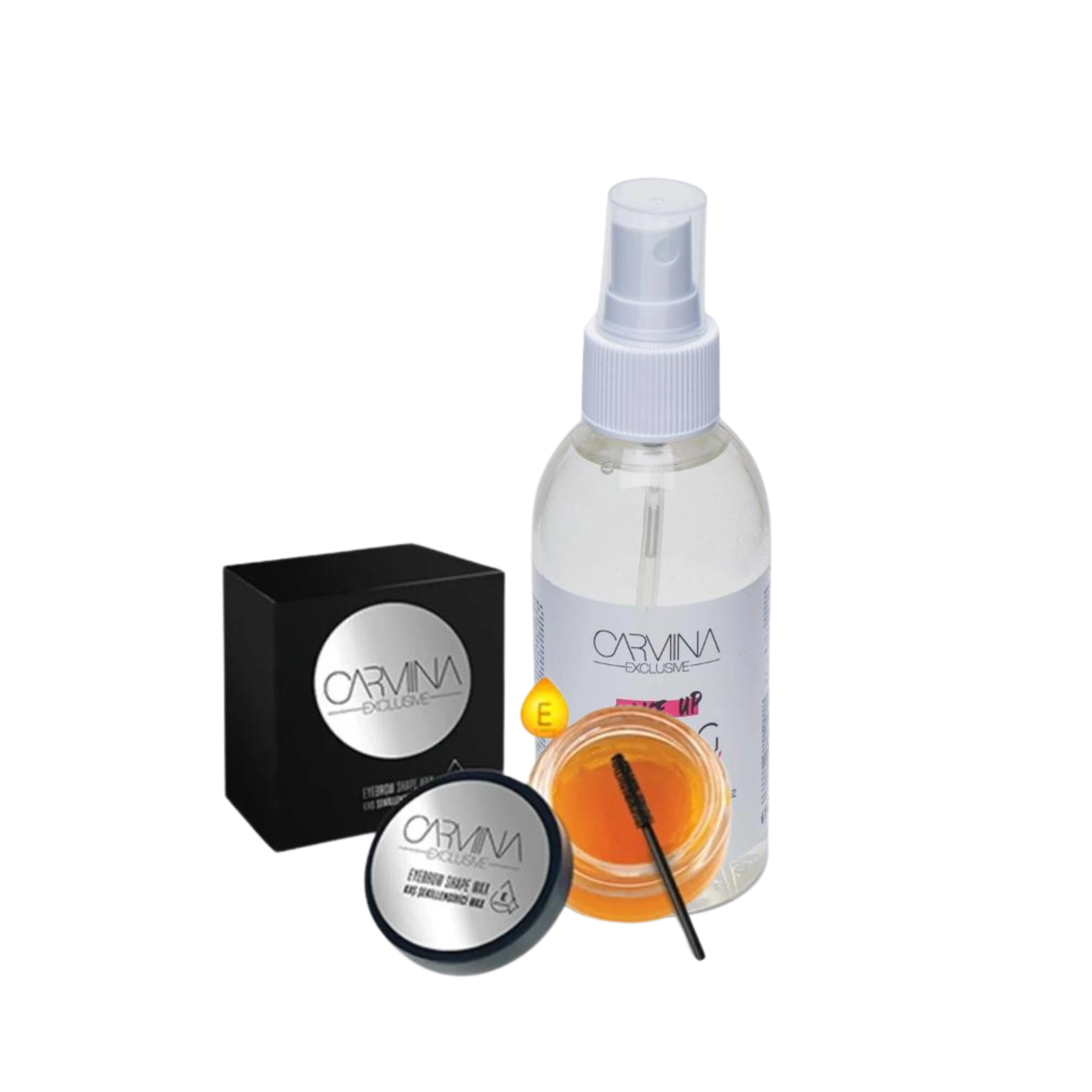 Hunca Carmina yuz fiksatori va qosh uchun gel to'plami sotib olish